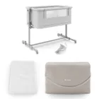 Kinderkraft, Nestee Grow 2, patut suplimentar, light grey