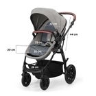Kinderkraft, Xmoov, carucior multifunctional Travel System 3in1, denim