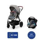 Kinderkraft, Xmoov, carucior multifunctional Travel System 3in1, negru