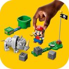 LEGO Super Mario, Set de extindere Rinocerul Rambi, 71420