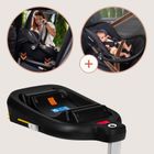 Lionelo, Astrid, i-Size, scaun auto cu baza, Beige Taupe