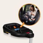 Lionelo, Astrid, scaun auto cu baza, i-Size, Black Grey, 40-87 cm