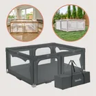 Lionelo, Florence, tarc de joaca pentru copii, Easy Fold, Grey Graphite