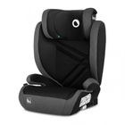 Lionelo, Hugo, I-size, scaun auto, 100-150 cm, Black Grey