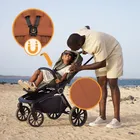 Lionelo, Mika Plus, carucior multifunctional, Brown Rust