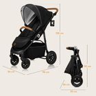 Lionelo, Natt, carucior sport, Black Onyx