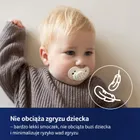 Lovi, Teddy Love, suzeta din silicon, dinamica, 6-18 luni, 2 buc.