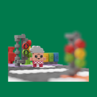 Marioinex, Mini Waffle, City, Strada, set de constructie, 280 piese