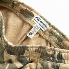Pantaloni de trening cu model camuflaj si croiala baggy NOWEAR