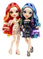 Rainbow High, Twins, Laurel & Holly De’Vious, papusi fashion, 2 buc.