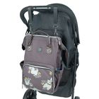 Smiki, rucsac pentru carucior, frunze gri