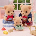 Sylvanian Families, Biscuit Bear Family, set de figurine, 5851