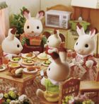 Sylvanian Families, Casa mare rustica cu camera la mansarda, set cu figurine, 5727