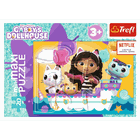 Trefl, Gabby's Dollhouse, puzzle, 20 piese