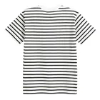 Tricou in dungi cu croiala relaxed NOWEAR