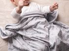 Babymatex, Bamboo, Iepurasi, patura din bambus cu doua fete, 75-100 cm