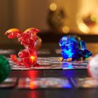 Bakugan Legends, figurina cu lumina Dragonoid x Nillious Red
