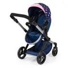 Bayer Design, Xeo, carucior multifunctional pentru papusi, bleumarin-roz