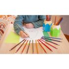 Bic, Kids, Evolution Stripes, creioane colorate, 18 culori