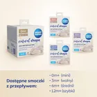 Canpol babies, Natural Shape, tetina doua zone anti-colic, 12 luni+, 2 buc.