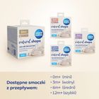 Canpol babies, Natural Shape, tetina doua zone anti-colic, 6 luni+, 2 buc.