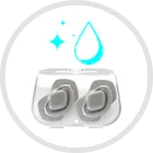 Canpol babies, Royal Baby, suzeta din silicon, simetrica, 0-6m, 2 buc., albastru