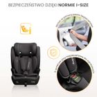 Caretero, Cosy i-Size, scaun auto, gri, 76-150 cm
