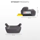 Caretero, Jaguar i-Size, scaun auto, pink, 125-150 cm