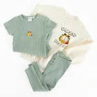 Cool Club, Set pentru baieti, Bluza, Body cu maneca scurta, Colanti, mix, imprimeu Garfield