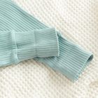 Cool Club, Set pentru bebelusi, Body cu maneca lunga, Pantaloni fara botosei, bumbac organic, turcoaz
