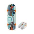 Hot Wheels, Skate, skateboard si pantofi, set de joaca, 1 buc.