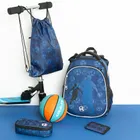 Kayokki, rucsac pentru scoala cu 1 compartiment, fotbal