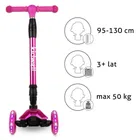 Kidwell, Vento, trotineta cu 3 roti, roz