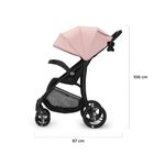 Kinderkraft, Cruiser, caruciorul pentru copii, gri