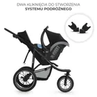 Kinderkraft, Helsi 2, carucior sport, Deep Black