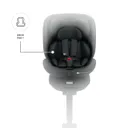 Kinderkraft, I-360 2 Plus, scaun auto, i-Size, negru, 40-150 cm