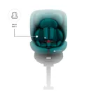 Kinderkraft, I-360 2 Plus, scaun auto, i-Size, verde, 40-150 cm
