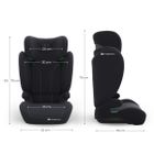 Kinderkraft, I-Spark 2 Plus, i-Size, scaun auto, black, 100-150 cm