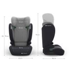 Kinderkraft, I-Spark 2 Plus, i-Size, scaun auto, grey, 100-150 cm