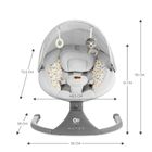 Kinderkraft, Lumi 2, balansoar electric 2in1, Light Grey