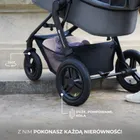 Kinderkraft, Moov 2 Air, carucior multifunctional, 3w1, Light Grey