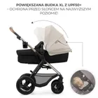 Kinderkraft, Moov 2, Air Wheels, carucior multifunctional 4in1, Moonlight Grey