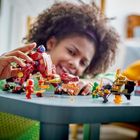 LEGO NINJAGO, Dragonul de lava transformator cu val de caldura, 71793