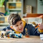 LEGO NINJAGO, Masina de curse Spinjitzu a lui Zane cu puterea dragonului, 71791