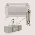 Lionelo, Ellen, patut de calatorie cu extensie mare 3in1, Beige