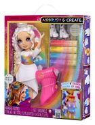 Rainbow High, Air Brush & Create, papusa fashion, Purple Eyes