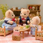 Sylvanian Families, Biscuit Bear Family, set de figurine, 5851