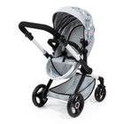 Bayer Design, Xeo, carucior multifunctional pentru papusi, gri