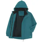 Cool Club, Geaca de ploaie cu gluga pentru baieti, 3in1, Bluza polar cu fermoar, mix