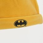 Cool Club, Set pentru baieti, Caciula, Body cu maneca lunga, Salopeta cu botosei, Pantaloni cu botosei, Patura, mix, imprimeu Batman